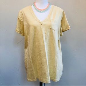 Zenergy by CHICO’S Knit Slub V Neck Top